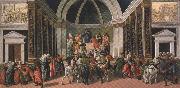 Sandro Botticelli Stories of Virginia (mk36) Sweden oil painting artist